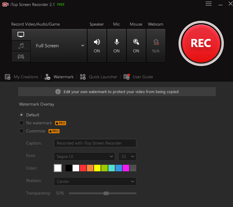 iTop Screen Recorder Pro 4.3.0.1267 instal the new version for apple