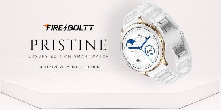 Fire-Boltt Pristine: The Ultimate Smartwatch For Women