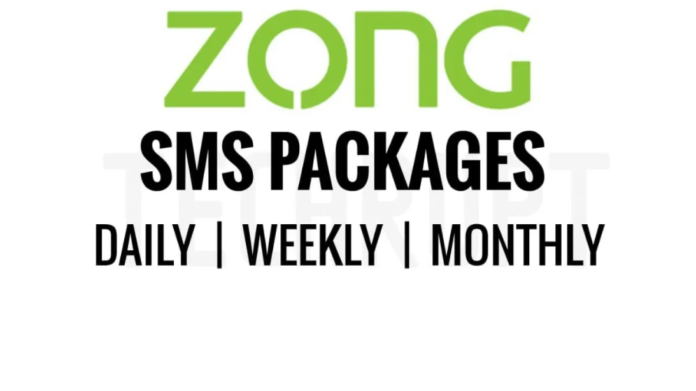 Zong WhatsApp Package Weekly, Monthly, & Daily